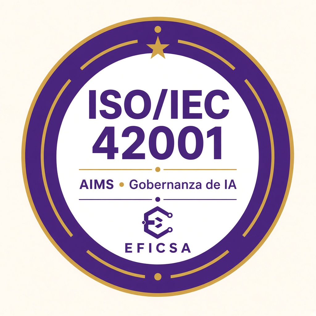ISO/IEC 42001 · AIMS — EFICSA AI governance